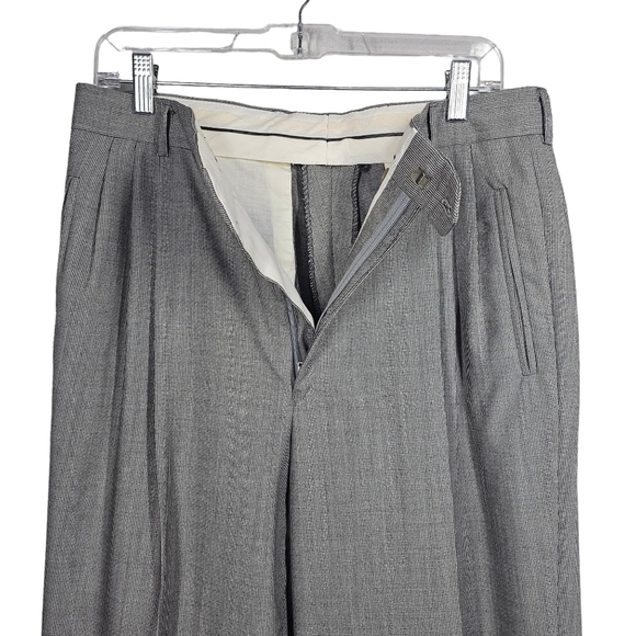 Milano Scala 100% Virgin Wool Untailored Pant Suit - Picture 11 of 14